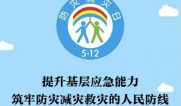 新闻爆料全国防灾减灾日,共筑安全防线，守护生命家园